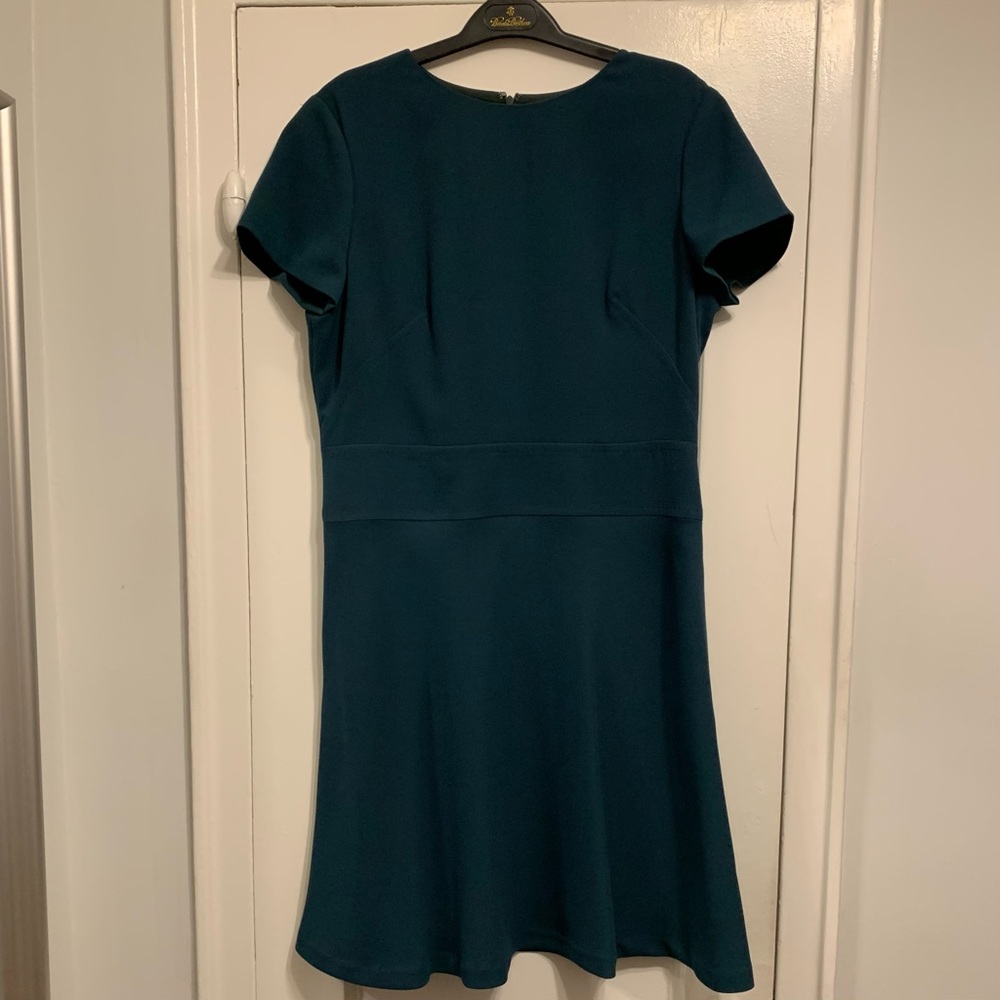 Brooks Brothers Dark Green Mid-Length Dress Sz 12